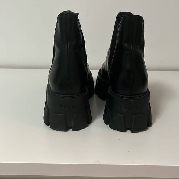Prada monolith Chelsea platform Boot size 38 - Picture 2 of 5